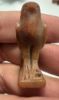 Picture of ANCIENT EGYPT. LATE PERIOD. HUGE STONE AMULET OF A FALCON. 600 - 300 B.C