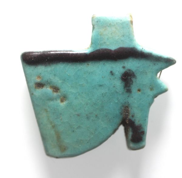 Picture of ANCIENT EGYPT -  FAIENCE EYE OF HORUS. 600 - 300 B.C