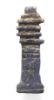 Picture of ANCIENT EGYPT -  LARGE LAPIS LAZULI STONE DJED PILLAR AMULET. NEW KINGDOM. 1300 B.C