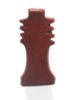 Picture of ANCIENT EGYPT - RED JASPER STONE DJED PILLAR AMULET. NEW KINGDOM. 1300 B.C