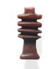 Picture of ANCIENT EGYPT - RED JASPER STONE DJED PILLAR AMULET. NEW KINGDOM. 1300 B.C
