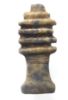 Picture of ANCIENT EGYPT - LAPIS LAZULI  STONE DJED PILLAR AMULET. NEW KINGDOM. 1300 B.C