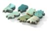 Picture of ANCIENT EGYPT - LOT OF 7 FAIENCE EYE OF HORUS AMULETS. 600 - 300 B.C