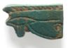 Picture of ANCIENT EGYPT -  FAIENCE EYE OF HORUS. 600 - 300 B.C