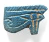 Picture of ANCIENT EGYPT -  FAIENCE EYE OF HORUS. 600 - 300 B.C