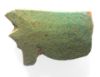 Picture of ANCIENT EGYPT -  FAIENCE EYE OF HORUS. 600 - 300 B.C