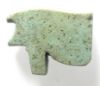 Picture of ANCIENT EGYPT -  FAIENCE EYE OF HORUS. 600 - 300 B.C