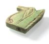 Picture of ANCIENT EGYPT -  FAIENCE EYE OF HORUS. 600 - 300 B.C