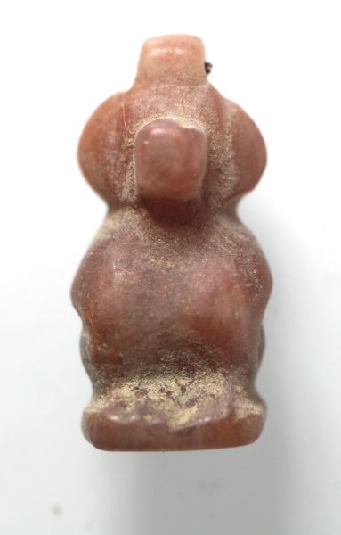 Picture of ANCIENT EGYPT, NEW KINGDOM STONE AMULET OF A BABOON .  1400 - 1100 B.C