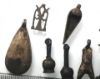 Picture of   Ancient Egypt. A group of 12  silver  amulets. LATE  Period. 3rd century B.C