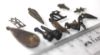 Picture of   Ancient Egypt. A group of 12  silver  amulets. LATE  Period. 3rd century B.C