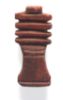 Picture of ANCIENT EGYPT - RED JASPER STONE DJED PILLAR AMULET. NEW KINGDOM. 1300 B.C