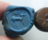 Picture of   Ancient Sasanian Stone Seal . Antelope . 400 - 500 A.D 