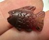 Picture of Ancient Egypt. Beautiful Carnelian Stone fish Amulet. late period. 600 - 300 B.C