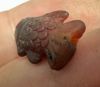 Picture of Ancient Egypt. Beautiful Carnelian Stone fish Amulet. late period. 600 - 300 B.C