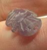 Picture of   Ancient Egypt. Beautiful Amethyst Stone fish Amulet. late period. 600 - 300 B.C