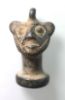 Picture of NEO-ASSYRIAN BRONZE HEAD OF PAZUZU AMULET.  LEVANT. 800 - 600 B.C