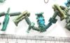 Picture of   Ancient Egypt. A RECENTLY STRUNG NECKLACE CONTAINING 30 AMULETS AND FAIENCE BEADS NEW KINGDOM TO ROMAN PERIOD. 1400 - 100 A.D