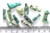 Picture of   Ancient Egypt. LOT OF 13 FAIENCE AMULETS. 600 - 100 B.C