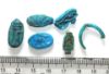 Picture of   Ancient Egypt. LOT OF 5 FAIENCE RING BEZELS. AMARNA. TIME OF KING TUTANKHAMUN. 14TH CENTURY B.C