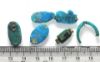 Picture of   Ancient Egypt. LOT OF 5 FAIENCE RING BEZELS. AMARNA. TIME OF KING TUTANKHAMUN. 14TH CENTURY B.C