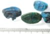 Picture of   Ancient Egypt. LOT OF 7 AMARNA PERIOD (TIME OF TUTANKHAMUN)  FAIENCE RINGS. 1400 B.C