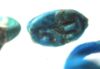 Picture of   Ancient Egypt. LOT OF 7 AMARNA PERIOD (TIME OF TUTANKHAMUN)  FAIENCE RINGS. 1400 B.C