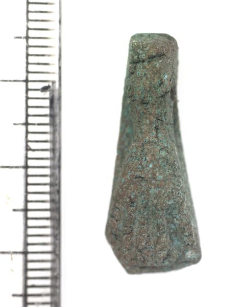Picture of  ANCIENT EGYPT.  A FINE FAIENCE  AMULET OF A HAND.  300 B.C  - 100 A.D