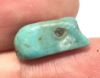 Picture of ANCIENT EGYPT.  BEAUTIFUL COLOR. GRECO - ROMAN - FAIENCE  AMULET OF A HIPPO . 300 B.C - 100 A.D