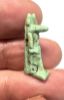 Picture of  ANCIENT EGYPT.  A FINE FAIENCE  AMULET OF ANUBIS.  600 - 300 B.C    