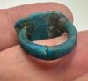 Picture of ANCIENT EGYPT.  FAIENCE RING. AMARNA. TIME OF KING TUTANKHAMUN. 1340 B.C .