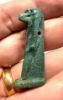 Picture of A FINE FAIENCE  AMULET OF THOTH.  600 - 300 B.C    