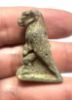 Picture of ANCIENT EGYPT.  A FINE FAIENCE  AMULET OF KHNUM IN A FORM OF A FALCON.  600 - 300 B.C    