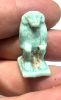 Picture of ANCIENT EGYPT.  BEAUTIFUL COLOR. GRECO - ROMAN - FAIENCE  AMULET OF A BABOON . 300 B.C - 100 A.D
