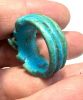 Picture of ANCIENT EGYPT.  BEAUTIFUL  FAIENCE  RING . 600 - 300 B.C