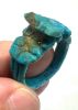 Picture of ANCIENT EGYPT.  BEAUTIFUL  FAIENCE  RING . 600 - 300 B.C