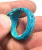 Picture of ANCIENT EGYPT.  BEAUTIFUL  FAIENCE  RING . 600 - 300 B.C