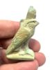 Picture of ANCIENT EGYPT.  BEAUTIFUL COLOR. GRECO - ROMAN - LARGE FAIENCE  AMULET OF A HORUS . 300 B.C - 100 A.D