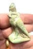 Picture of ANCIENT EGYPT.  BEAUTIFUL COLOR. GRECO - ROMAN - LARGE FAIENCE  AMULET OF A HORUS . 300 B.C - 100 A.D