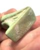 Picture of ANCIENT EGYPT.  BEAUTIFUL COLOR. GRECO - ROMAN - LARGE FAIENCE  AMULET OF A HORUS . 300 B.C - 100 A.D