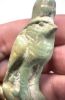 Picture of ANCIENT EGYPT.  BEAUTIFUL COLOR. GRECO - ROMAN - LARGE FAIENCE  AMULET OF A HORUS . 300 B.C - 100 A.D