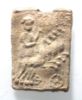 Picture of Roman. c. AD 337-340 or later. Lead plaque (30 x 22 mm). Constantine