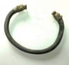 Picture of LEVANT . IRON AGE 7TH - 6TH CENTURY B.C SOLID SILVER BRACELET. WITH GILDED ANIMAL HEADS