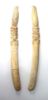 Imagen de ANCIENT EGYPT. NEW KINGDOM. PAIR OF IVORY CLAPPERS. 1300 - 1200 B.C