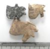 Picture of ANCIENT EGYPT. LOT OF THREE STONE EYE OF HORUS AMULETS. 600 - 300 B.C