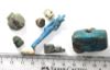 Picture of ANCIENT EGYPT. LOT FAIENCE AMULETS.  LATE PERIOD 600 - 300 B.C