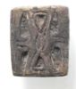 Picture of ANCIENT EGYPT. STONE SCARABOID WITH A FISH. NEW KINGDOM .  1400 - 1200 B.C