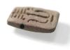 Picture of ANCIENT EGYPT. FAIENCE AMULET WITH THE NAME OF THUTMOSES III. NEW KINGDOM .  1400 - 1200 B.C