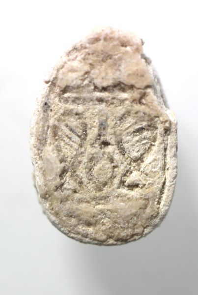 Picture of ANCIENT EGYPT. STONE SCARAB . NEW KINGDOM .  1400 - 1200 B.C
