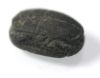 Picture of ANCIENT EGYPT.  BLACK LIMESTONE SCARAB . NEW KINGDOM .  1400 - 1200 B.C